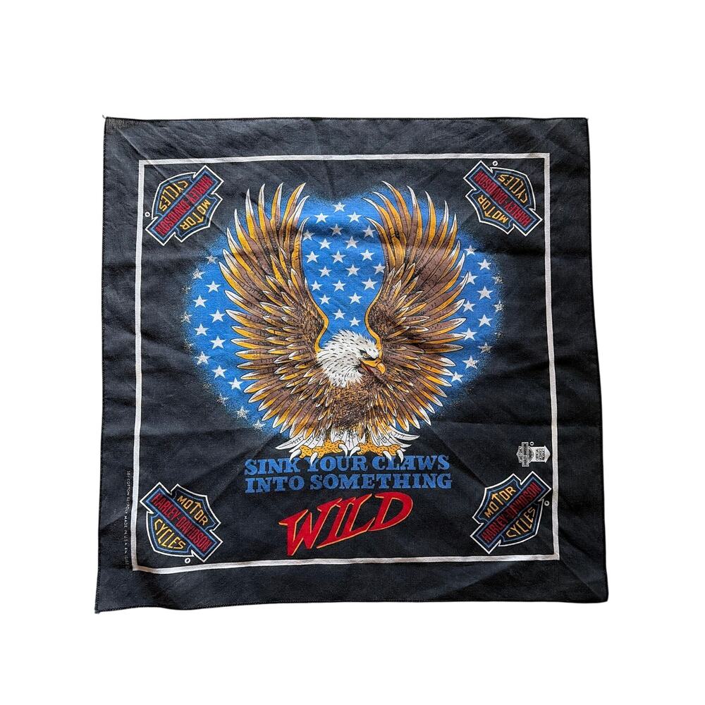 Harley Davidson Motorcycle Vintage Bandana